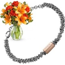 Breil Vertigo Pink Bracelet + Flowers (Curated)